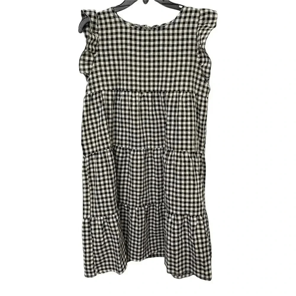 Plaid Sleeveless Dress NWOT